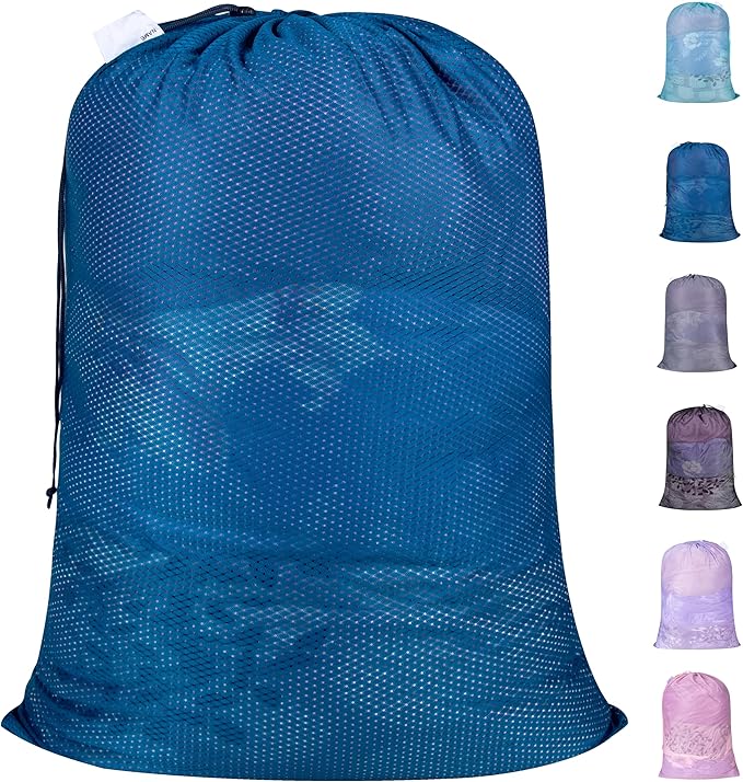 Polecasa Extra Heavy Duty Large Diamond Mesh Laundry Bags