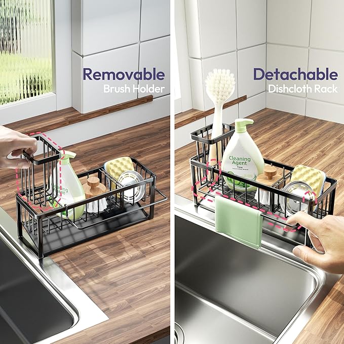 SWTYMIKI Sponge Holder for Kitchen Sink