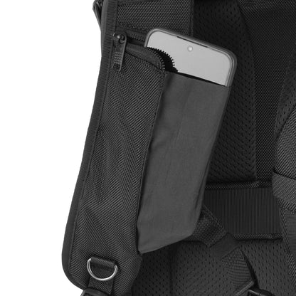 VANGUARD VEO Lite B25L Camera & Everyday Backpack (Navy) – Fits Full-Frame Camera with 70–200mm Attached + 3–4 Lenses, 16" Laptop Storage, 3-Way Access, Convertible Daypack Design