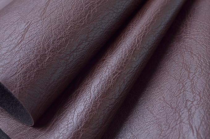 Wento Thick Faux Leather Fabric Soft Skin Grain PU Leather