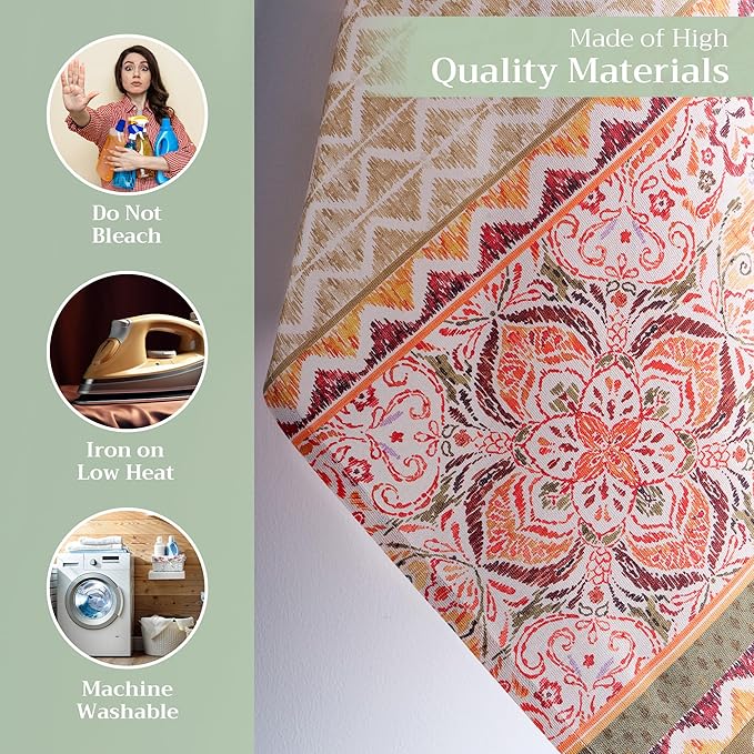Maison d' Hermine Kitchen Towels Set of 3 100% Cotton 20" x 27.5" Reusable