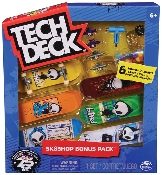 Tech Deck, Sk8shop Bonus Pack, packing may vary (Styles Vary)