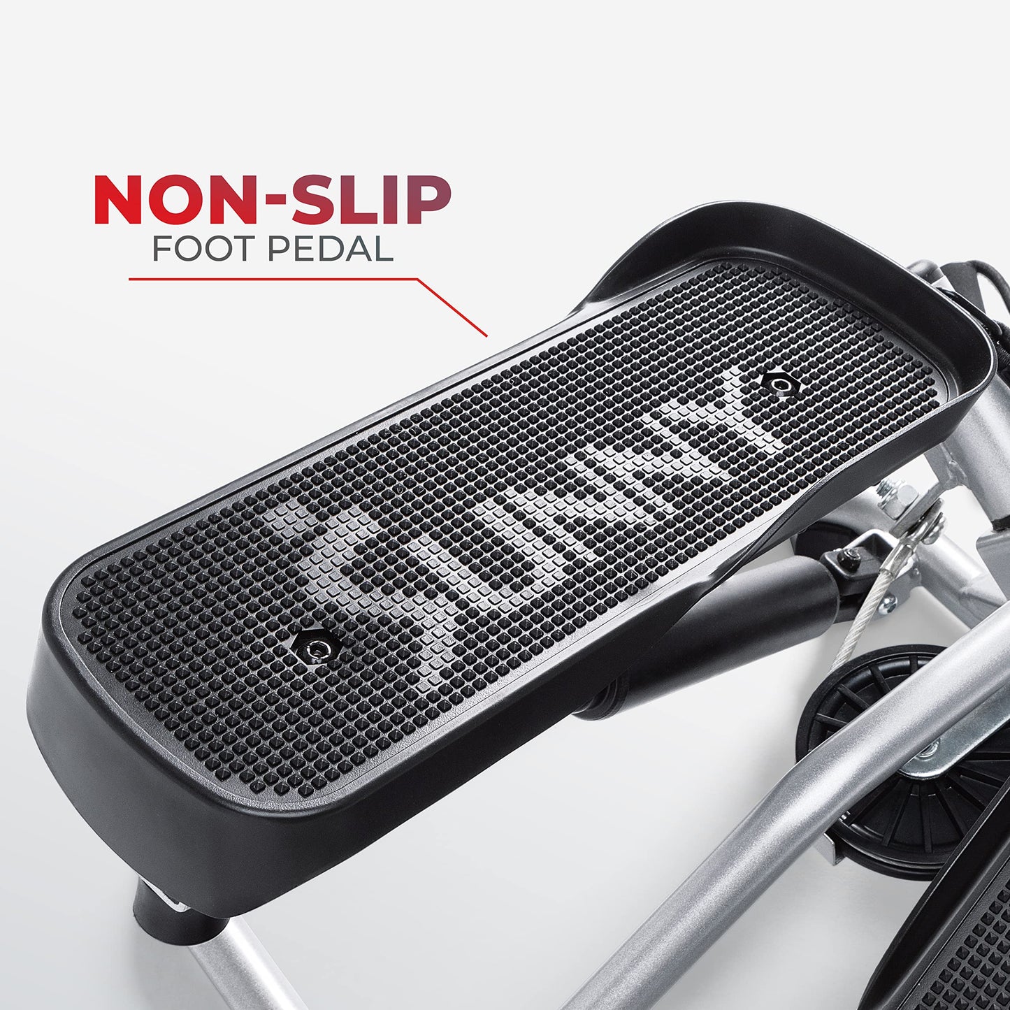 Sunny Health & Fitness Twist Stepper mini steppers for exercise at home Workout Cardio Machine Equipment Gym Stair Master Climber Thigh Space Squat Advanced Twisted Resistance Bands - SF-S0979