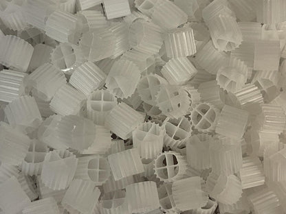 K1 Bio Filter Media Moving Bed Biofilm Reactor (MBBR) for Aquaponics, Aquaculture, Hydroponics - Ponds - Aquariums by Wholesale Koi Farm, (2 Cubic Feet)