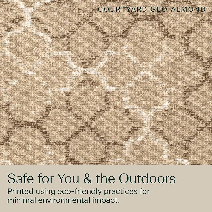 Honeycomb Outdoor Chaise Lounge Cushion