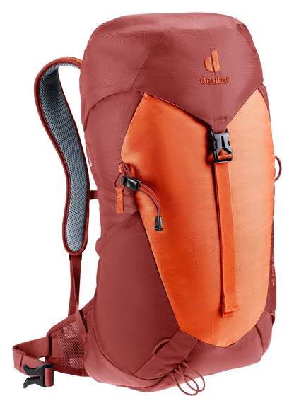 Deuter AC Lite 16L Hiking & Daypack Backpack with Steel Frame & Superior Breathability - Paprika-Redwood