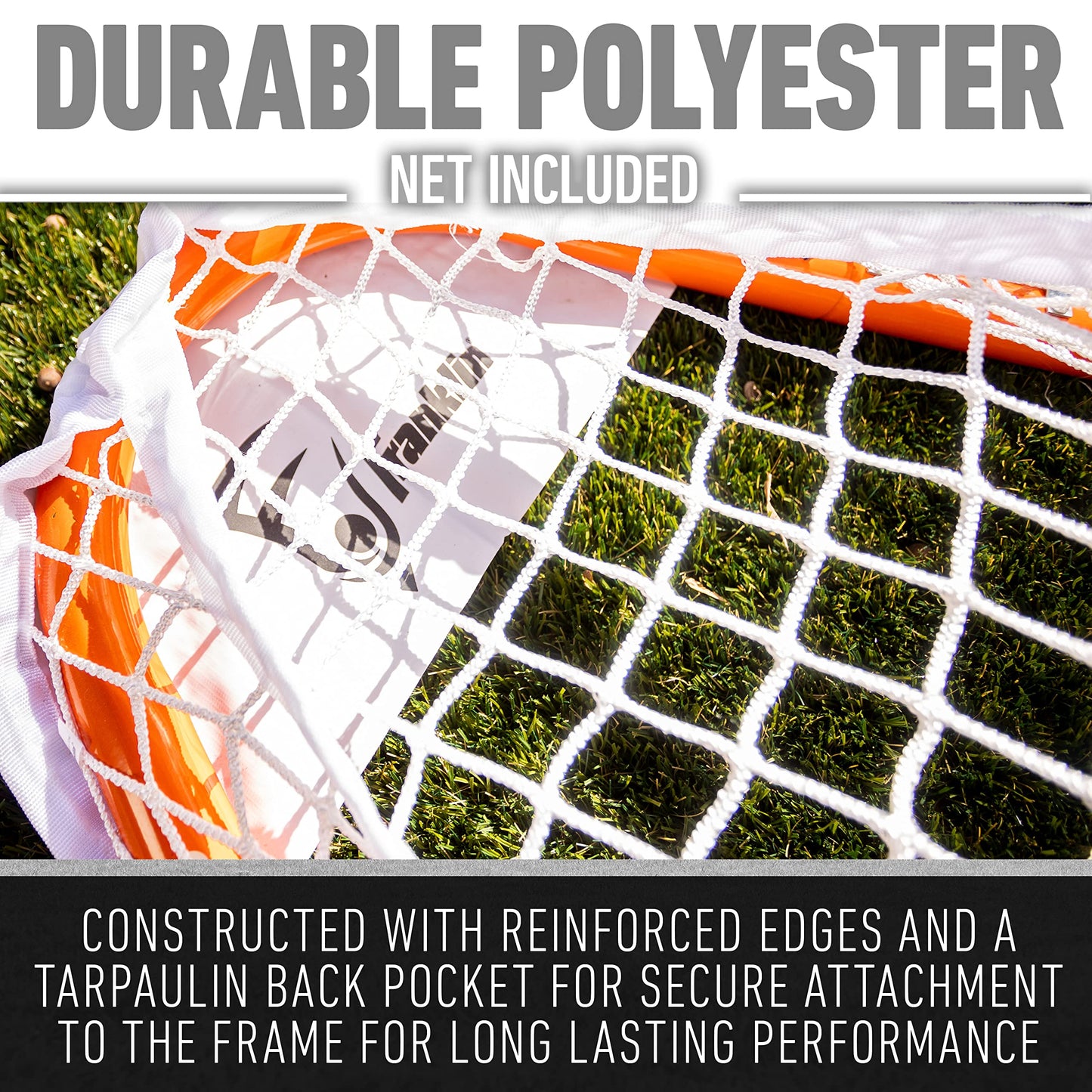 Franklin Sports Official Quikset Lacrosse Goal - 6' x 6'