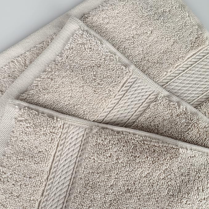 SUPERIOR Egyptian Cotton Pile Bath Sheet Set of 2, Ultra Soft Luxury Towels