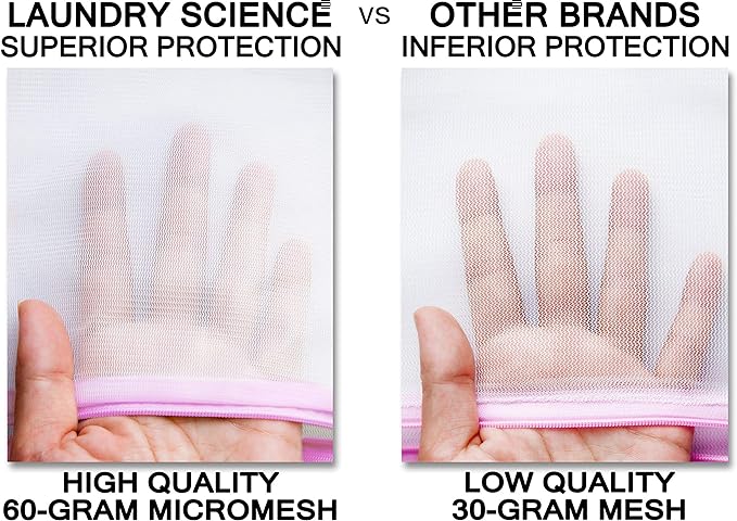 Premium Bra Wash Bag – Set of 3 Mesh Lingerie Laundry Bags