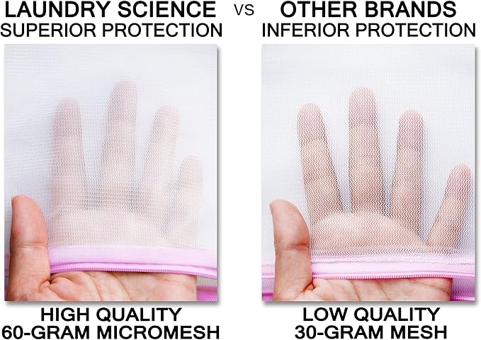 Premium Bra Wash Bag – Set of 3 Mesh Lingerie Laundry Bags
