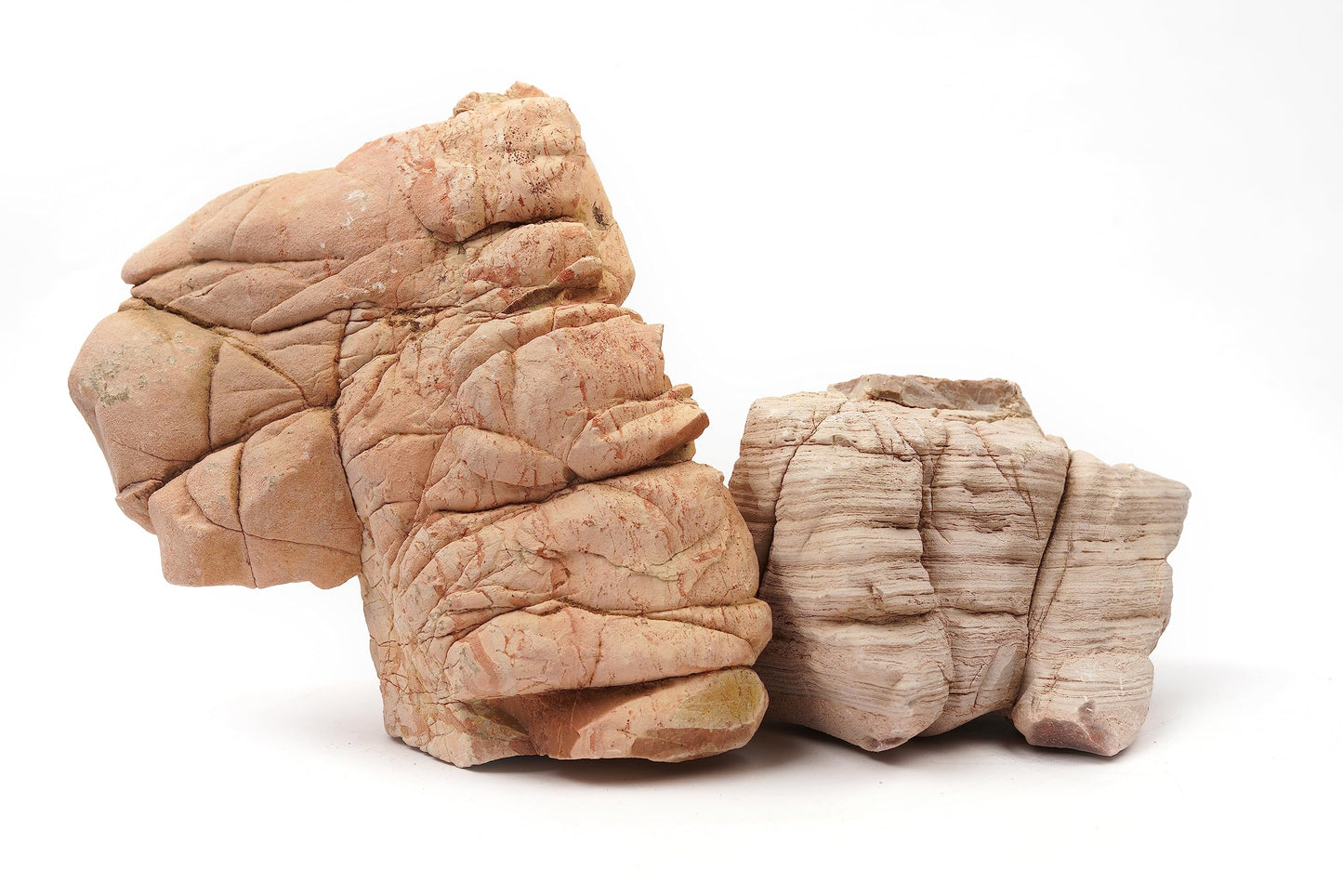 LANDEN Elephant Skin Stone Natural Multi-Texture Rocks (18lbs, 3~9 inches,7pcs) for Aquarium, Paludarium, Terrariums, Landscaping, Decorative of Caves, Waterfalls, Cliffs