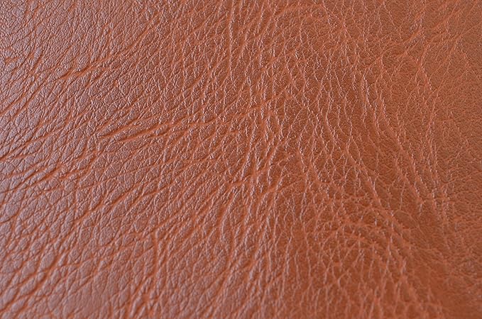 Wento Thick 2 Yard Faux Leather Fabric Soft Skin Grain PU Leather Fabric