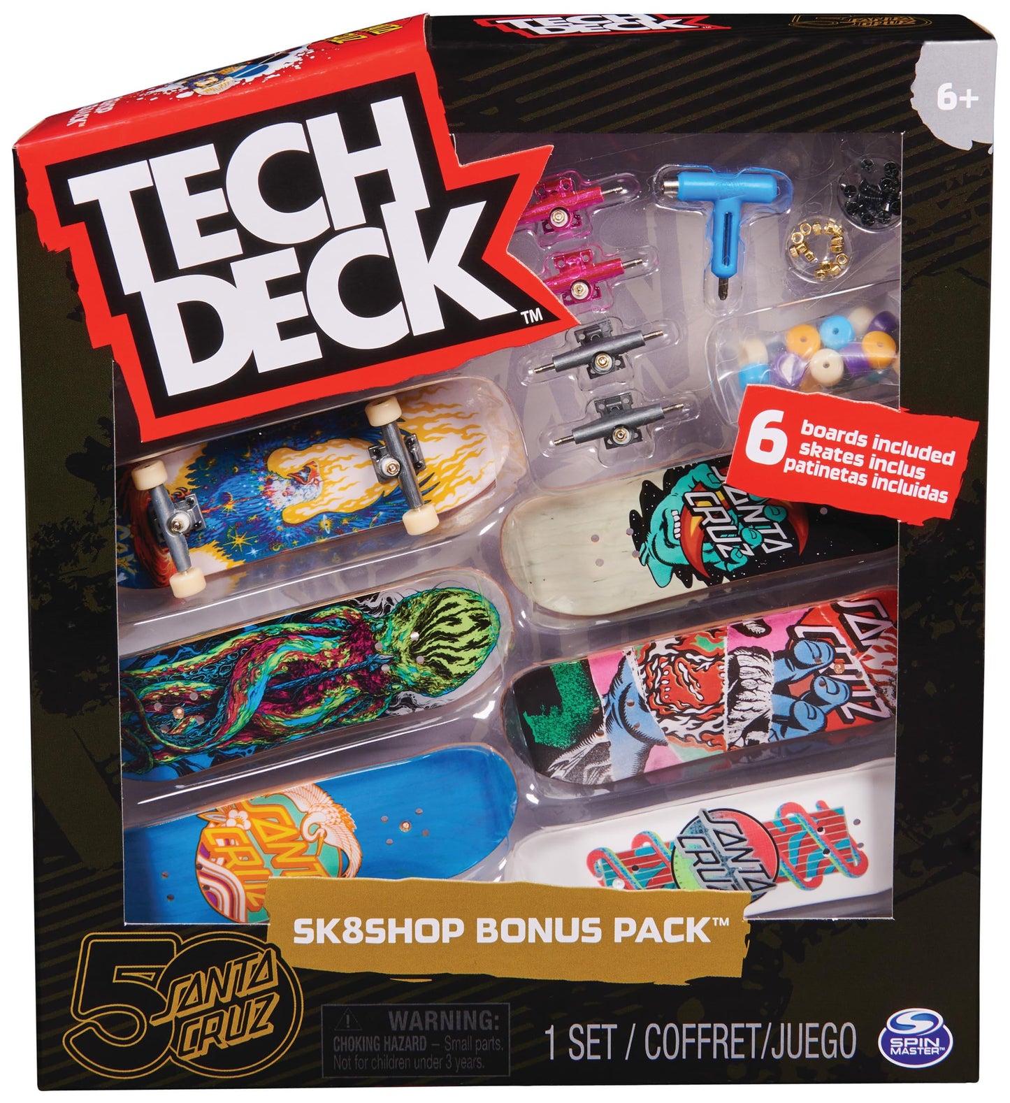 Tech Deck, Sk8shop Bonus Pack, packing may vary (Styles Vary)