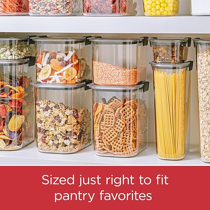 Rubbermaid Brilliance Pantry Food Storage Containers
