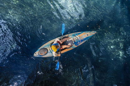 Pelican Argo 100XR - Premium Sit-in Recreational Kayak - Lightweight one Person Kayak - 10 ft - Cosmos