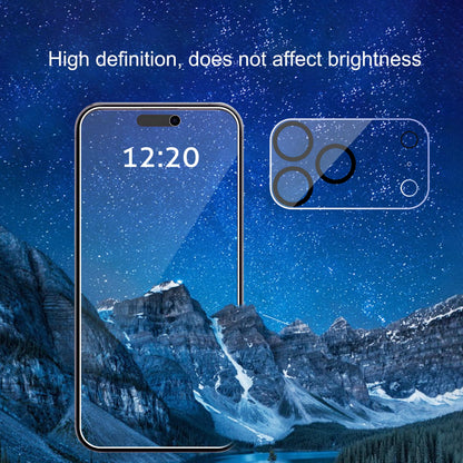 Ailun 2Pack Privacy Screen Protector Compatible for iPhone 14 Pro Max [6.7 inch] + 2 Pack Camera Lens Protector, Anti Spy Private Tempered Glass Film, Case Friendly, [9H Hardness] - HD
