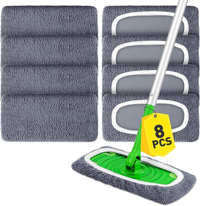 Reusable Mop Pads Compatible