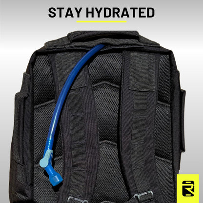 Ruckercise Rucking Backpack - Ridge 21L Rucksack, Engineered for Rucking, Ruck Pack, Weight Plate Backpack, Extra Padding for Running, Walking, Strength Training, Compatible with Yes4All Ruck Weight
