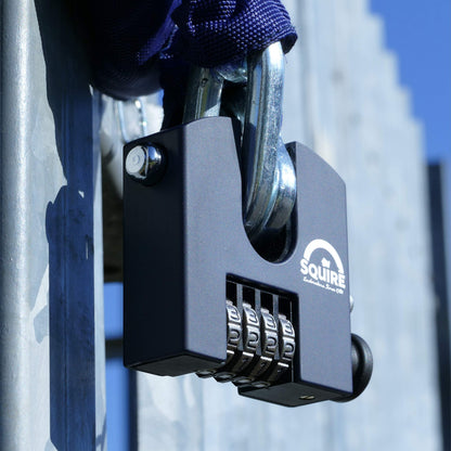 Squire Locks SHCB65 Stronghold Hi-Security Padlocks, Black