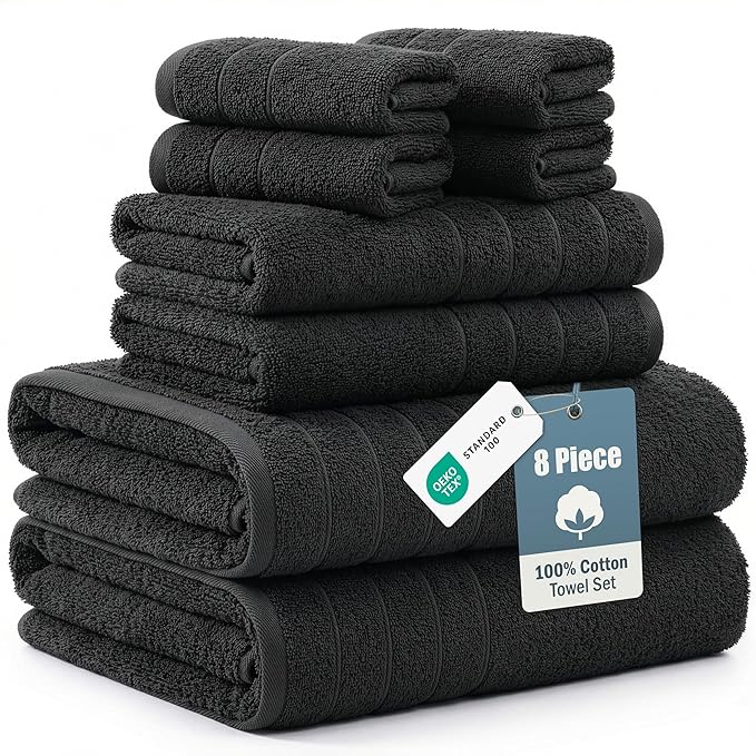 Casa Platino 100% Cotton Towel Set