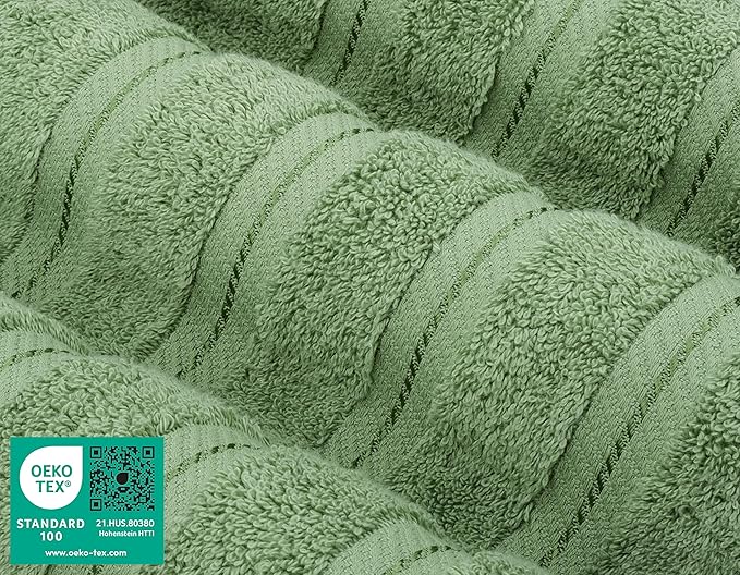 American Soft Linen 35x70 Jumbo Large Bath Towel, 600 GSM 100% Cotton Turkish