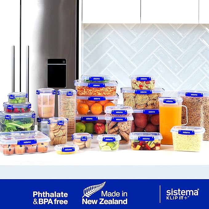 Sistema KLIP IT PLUS Leakproof Food Storage Containers 2.2 L, 1 L, 400 ml
