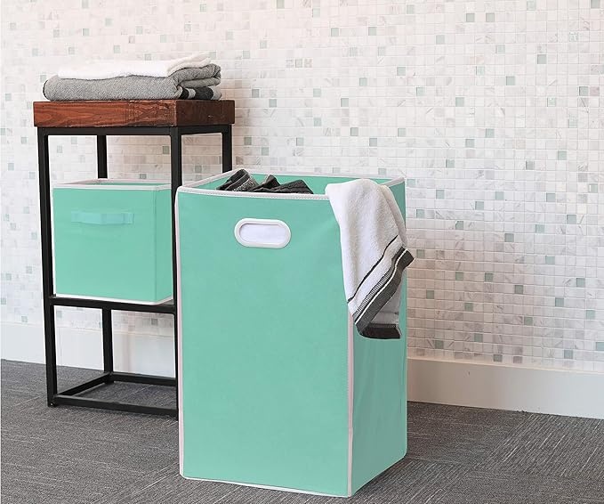 Simple Houseware Foldable Closet Laundry Hamper Basket