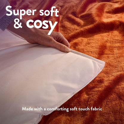 Slumberdown Warm Winter Nights Double Duvet 13.5 Tog - Thick & Cosy Quilt for Cold Weather | Soft Touch Cover, Non-Allergenic, Machine Washable, UK-Made Bedding (200 x 200cm)