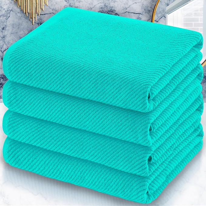 Turquoise Bath Towels
