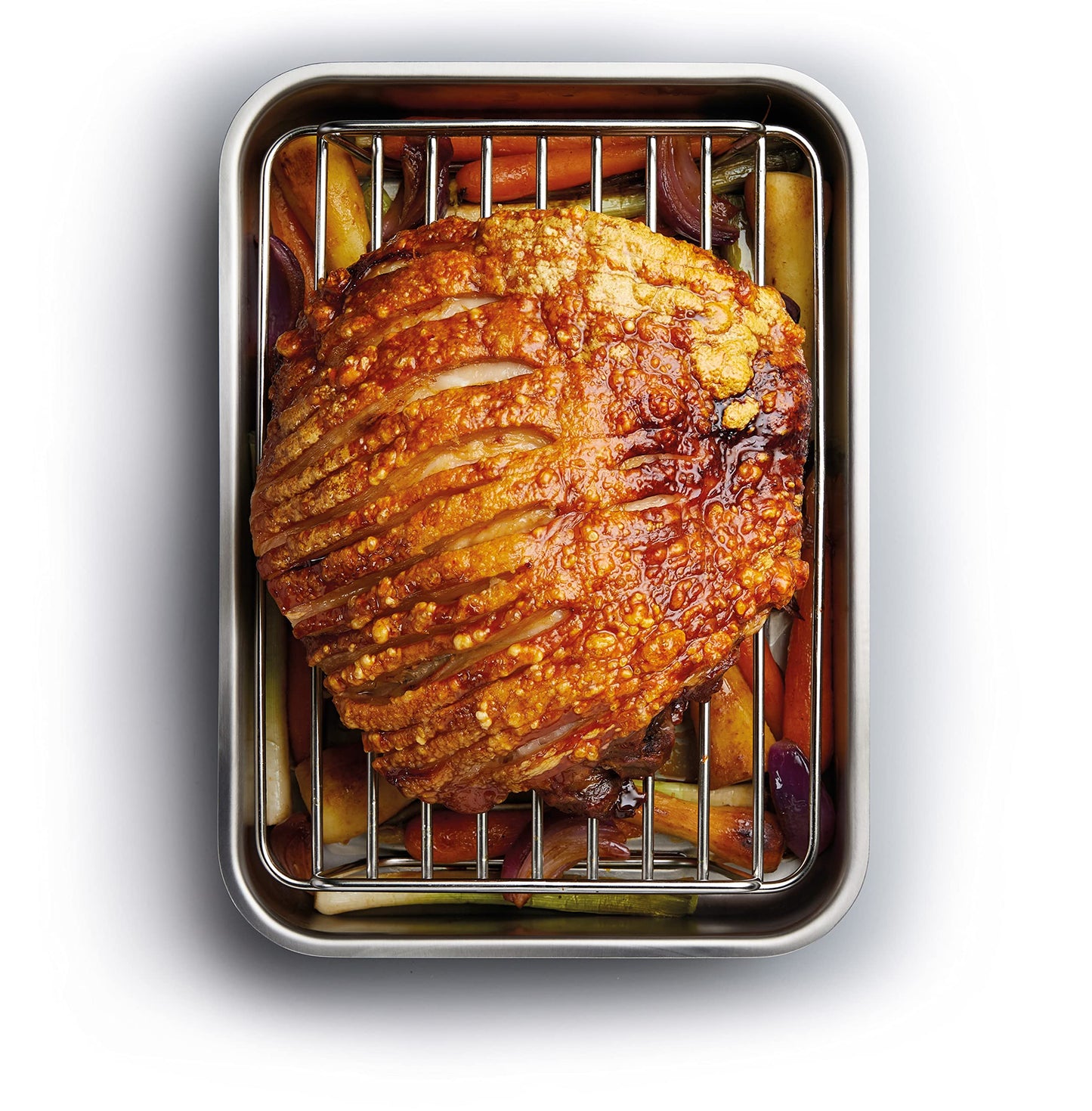 MasterClass Large Roasting Rack, Stainless Steel, 32 x 23.5 x 8cm, Metallic