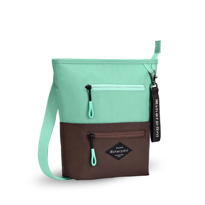 Sherpani Sadie, Nylon Crossbody Bag, Lightweight Shoulder Bag, Travel Cross Body, Crossbody Purse for Women, RFID Protection, Removable Coin Purse, Travel Gift (Chromatic Classic)