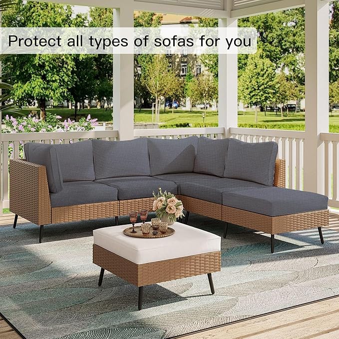 Outdoor Cushion Covers Set, Replacement