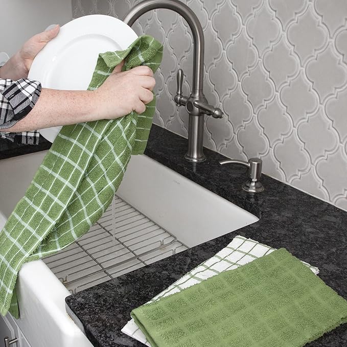 Ritz Premium 3-Pack Kitchen Towel & 6-Pack Dish Cloth Set