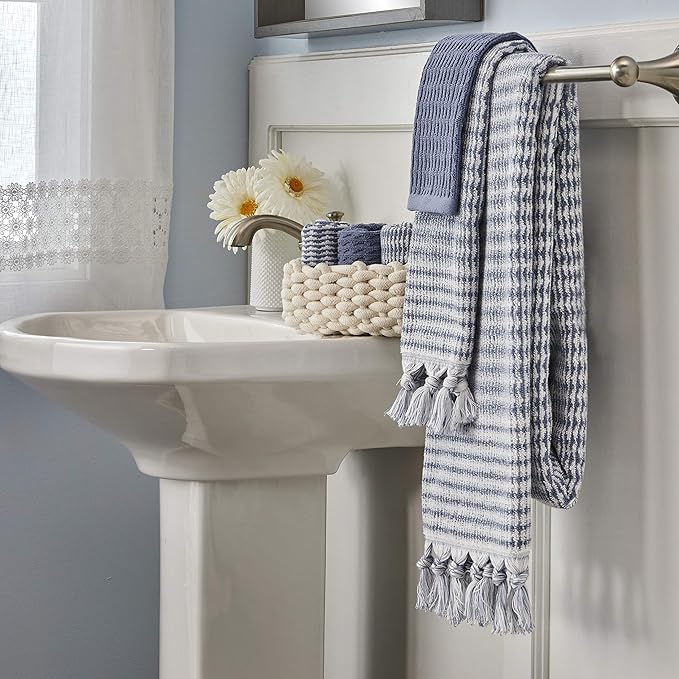 SKL Home Longborough 100% Turkish Cotton Premium Bath Towel, 640 GSM, Soft &