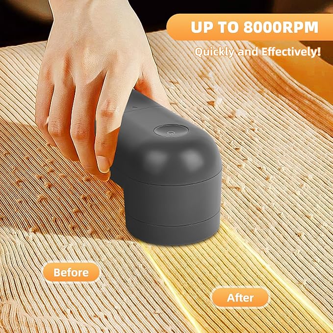 Electric Fabric Shaver and Lint Remover, Portable Fuzz Remover