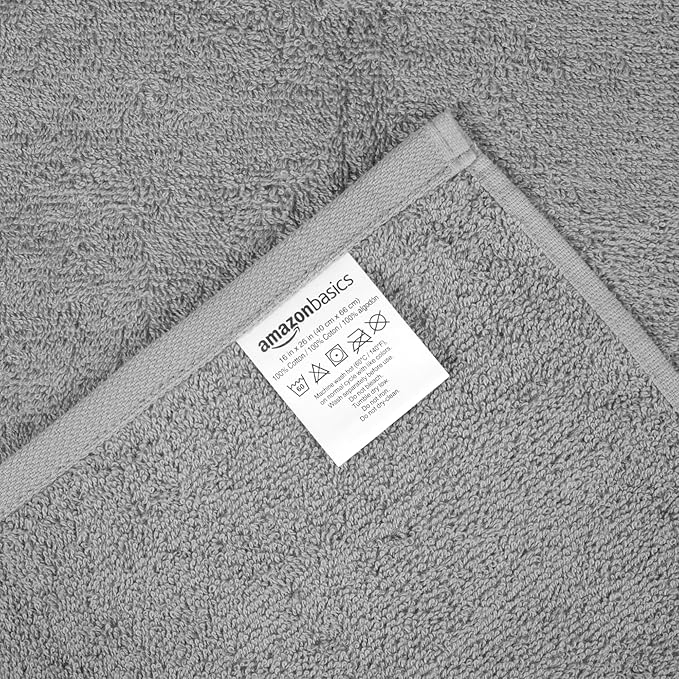 Amazon Basics Soft and Thick Cotton Hand Towels