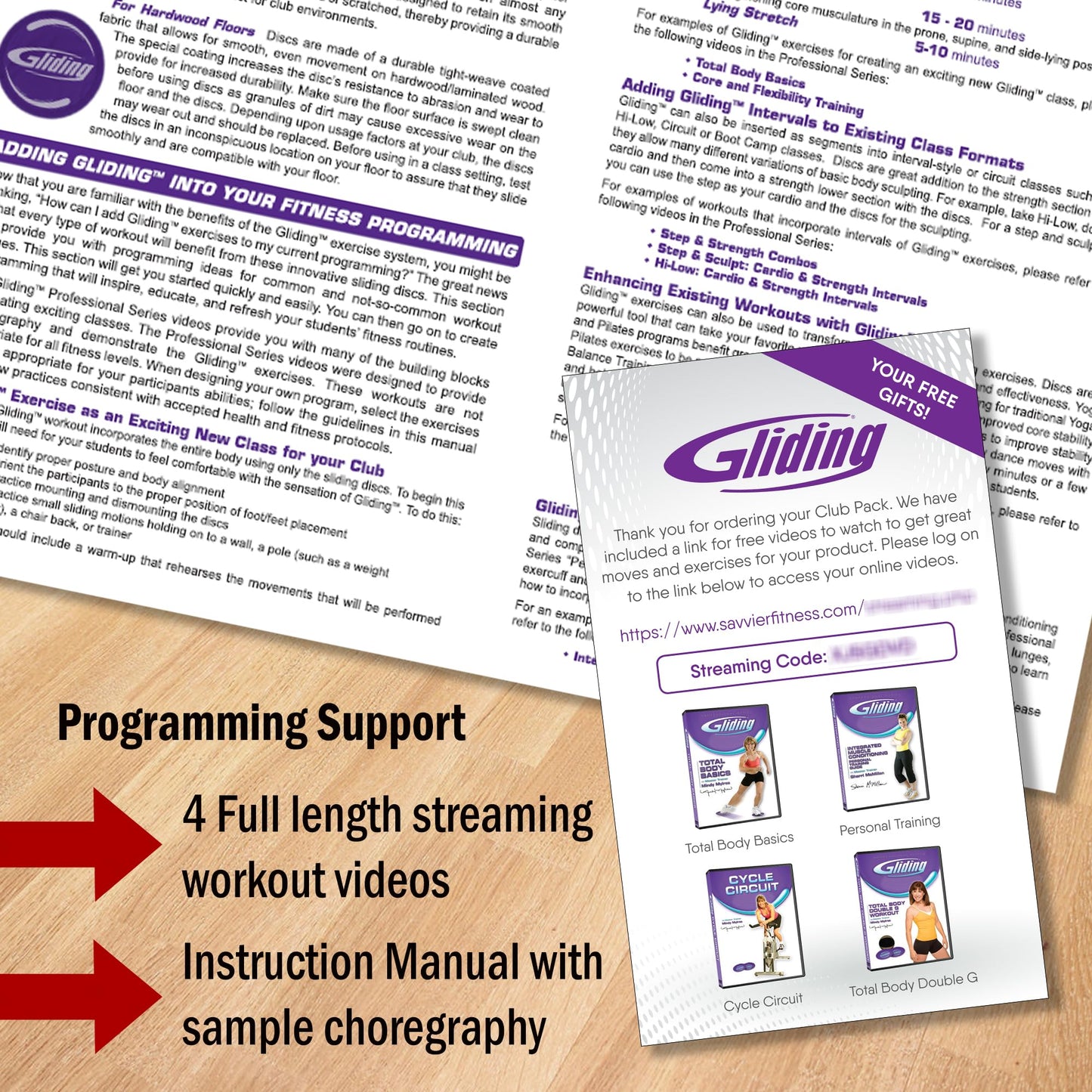 Gliding Exercise Discs: Club Pack for Hardwood Floors (25 Pair, Purple) Workout Sliders in Bulk