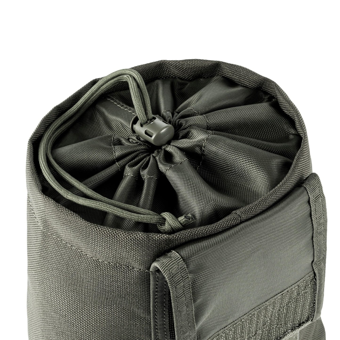 TACNEX Dump Pouch for Duty Belt Battle Belt Roll Up Utility Tool Bag Magazine Drop Pouch w/MOLLE Clip Drawstring Open Foldable Recovery Storage Pack (Ranger Green)