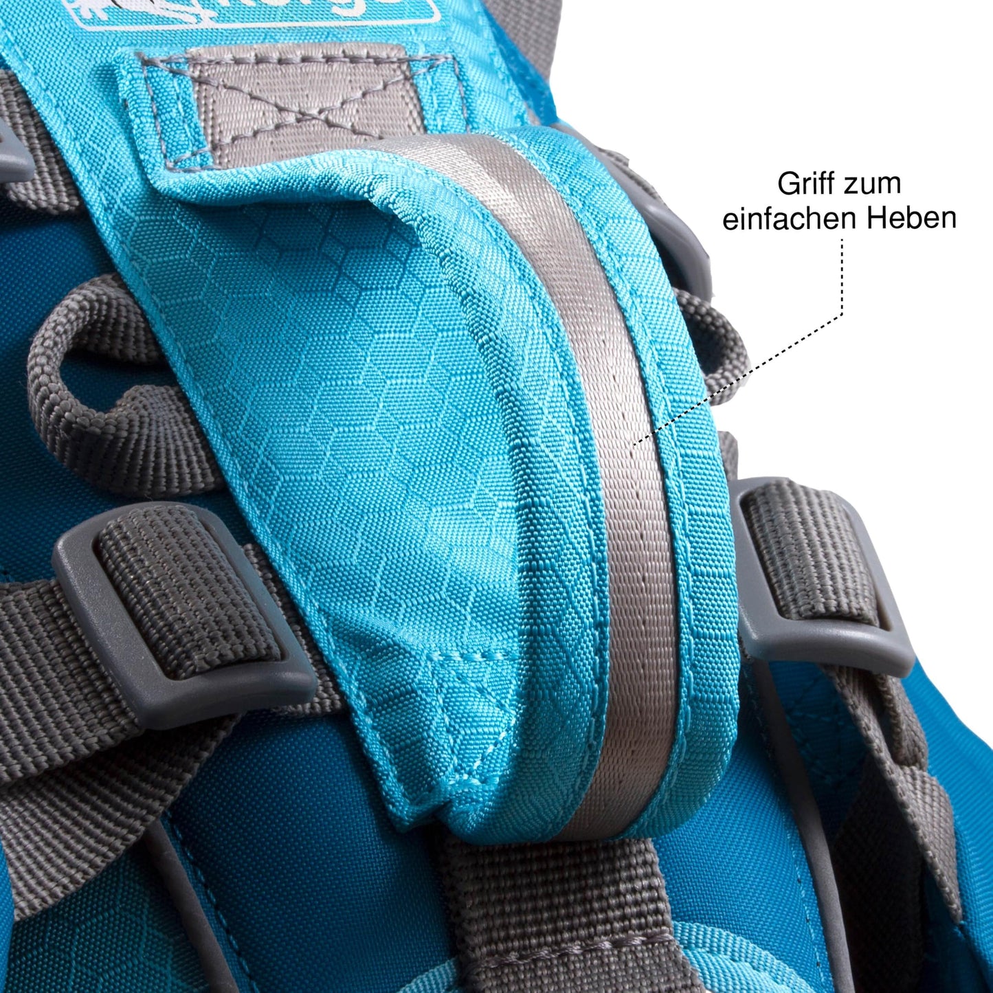 Kurgo Baxter Dog Backpack, Hiking Pack for Dogs, Lightweight, Reflective, Black/Orange