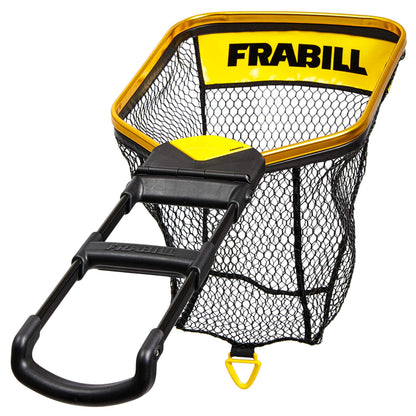 Frabill Trophy Haul Bearclaw 1418 Fishing Net, One Hand Designed Landing Net, Black and Gold (FRBNX14S)