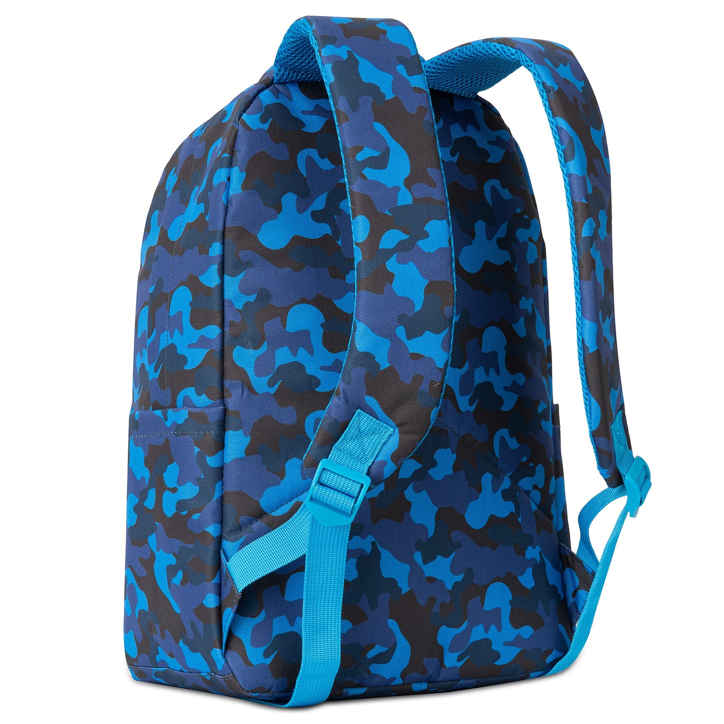 Snug Kids Backpack for School, Sports and Travel Perfect for Ages 4+ (Blue Camo)