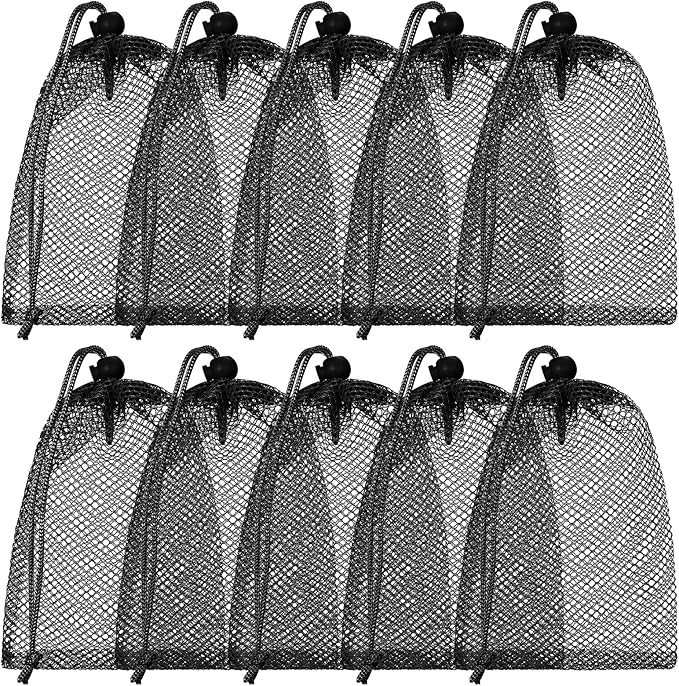TecUnite 10 Pcs Mesh Laundry Bags