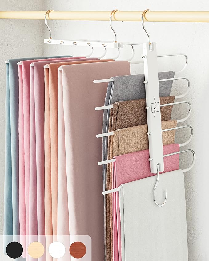 MORALVE Pants Hangers Space Saving