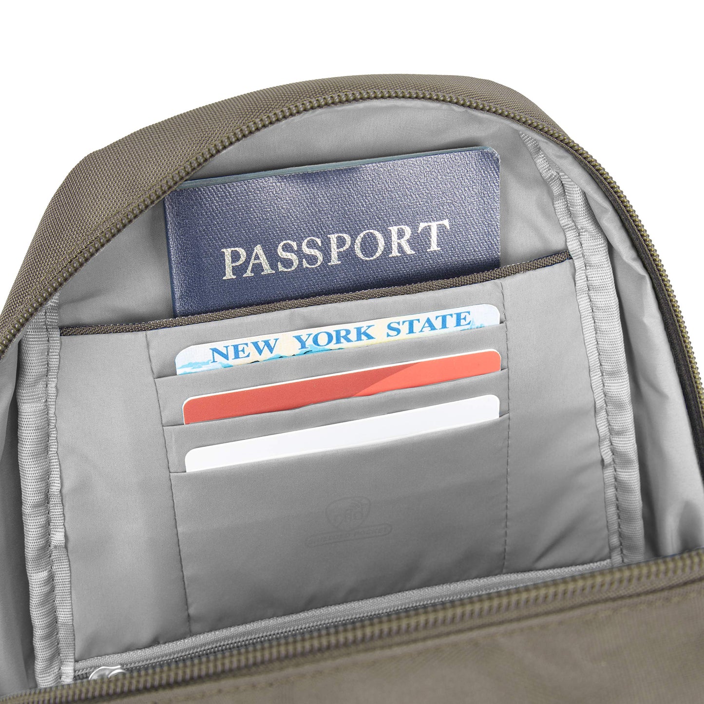 Travelon Anti-Theft Classic Sling Bag, Nutmeg, One Size, Travelon Anti-theft Classic Sling Bag