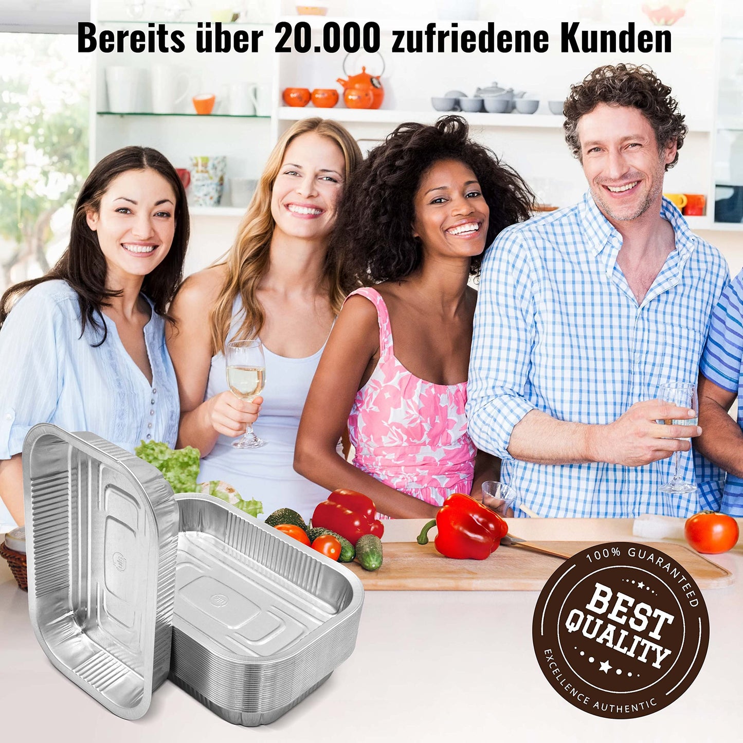 Aluminium tray for barbecue grill | drip pan | perfectly fitting for your Weber BBQ | 25 high quality trays