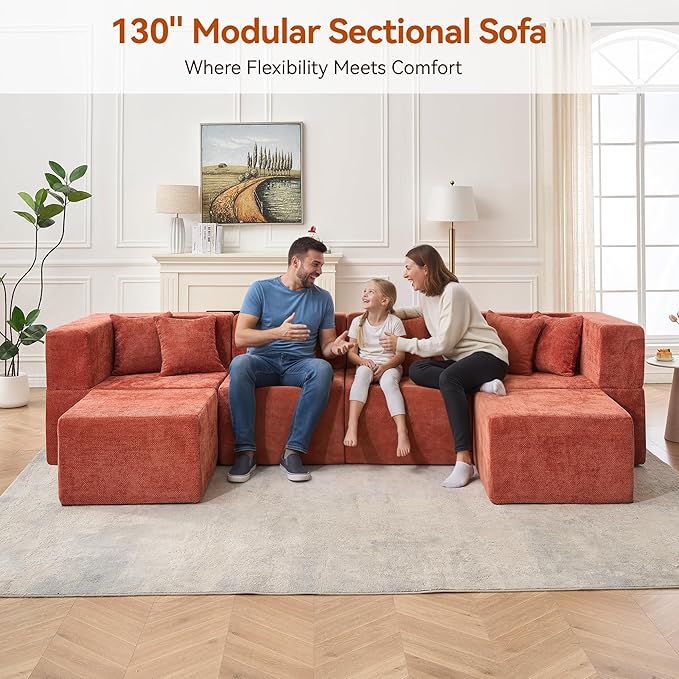 MONVANE Modular Sectional Cloud Couch