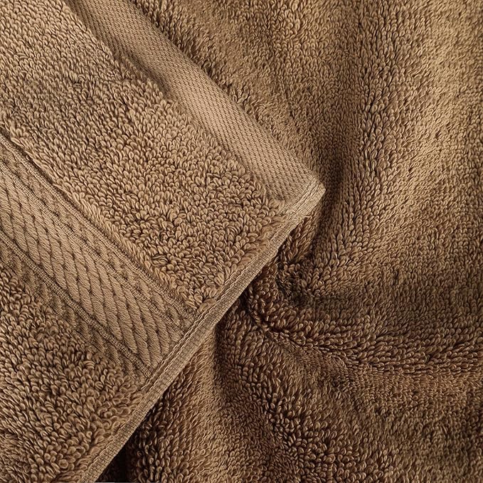 Superior Egyptian Cotton Pile 9 Piece Towel Set, Includes 3 Bath, 3 Hand