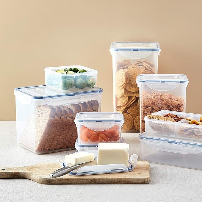 LOCK & LOCK Easy Essentials Food Storage lids/Airtight containers, BPA Free