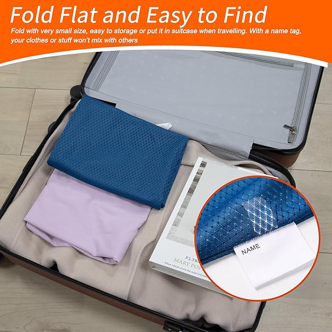Polecasa Extra Heavy Duty Large Diamond Mesh Laundry Bags