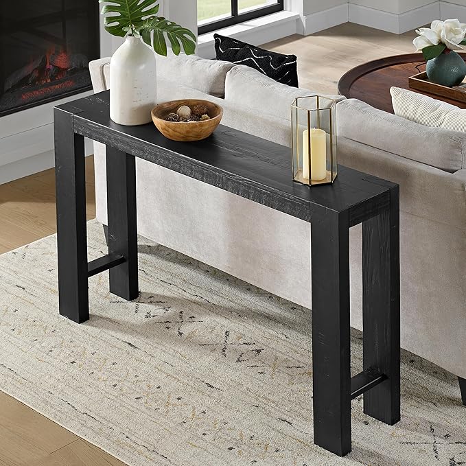 Alaterre Furniture Classic Solid Wood Console Table